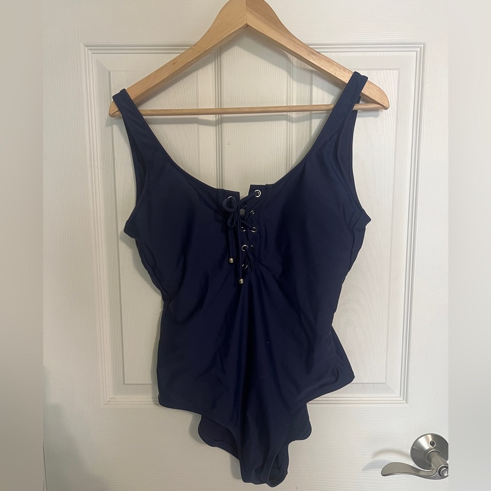 Navy Blue Mossimo Swimsuit